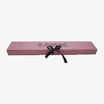 custom elegance pink Wig boxes logo printed hair extension box braids crochet packaging  hair bundle wigs paper box